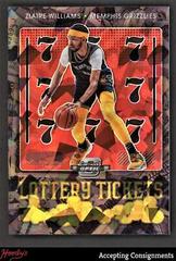 Ziaire Williams [Red Ice] #10 Basketball Cards 2021 Panini Contenders Optic Lottery Ticket Prices