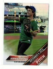 Billy Joe Armstrong Baseball Cards 2016 Topps Chrome First Pitch Prices