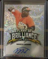 Marco Luciano Baseball Cards 2020 Leaf Flash of Brilliance Autographs Prices