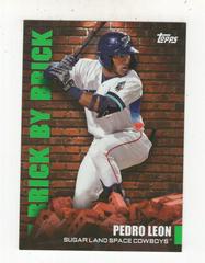 Pedro Leon [Green] Baseball Cards 2022 Topps Pro Debut Brick by Brick Prices