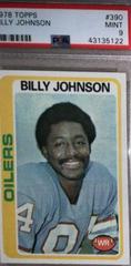Billy Johnson #390 Football Cards 1978 Topps Prices