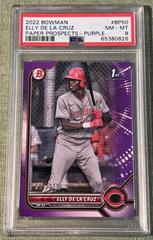 Elly De LA Cruz [Purple] #BP-50 Baseball Cards 2022 Bowman Paper Prospects Prices