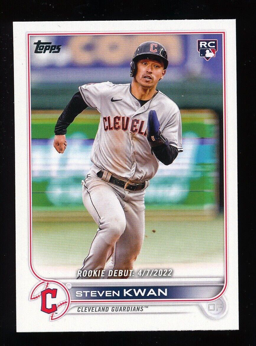 Steven Kwan US54 Prices [Rookie] 2022 Topps Update Baseball Cards