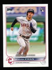 Steven Kwan #US54 Baseball Cards 2022 Topps Update Prices