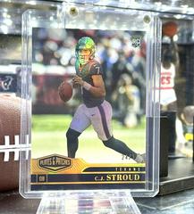 C. J. Stroud [Gold] #163 Football Cards 2023 Panini Plates and Patches Prices