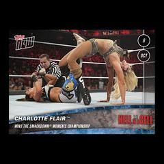 Charlotte Flair #75 Wrestling Cards 2019 Topps Now WWE Prices