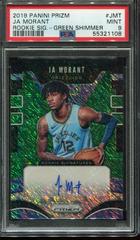 JA Morant [Green Shimmer] #JMT Basketball Cards 2019 Panini Prizm Rookie Signatures Prices