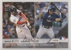 Mookie Betts, Christian Yelich #OS51 Baseball Cards 2018 Topps Now Off Season Prices