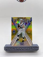 Andrew Luck [Yellow] #27 Football Cards 2019 Panini Phoenix QB Vision Prices