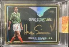 Hugo Sanchez [Autograph Gold] #60 Soccer Cards 2018 Panini Eminence Prices