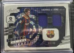 Frenkie de Jong [Silver Circles] Soccer Cards 2020 Panini Chronicles Absolute Tools of the Trade Prices