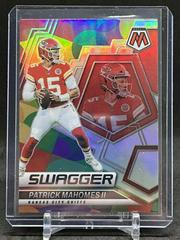 Patrick Mahomes II [Silver] #SW-3 Football Cards 2022 Panini Mosaic Swagger Prices