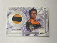 Lando Norris [Purple] Racing Cards 2023 Topps Eccellenza Formula 1 Reliquia Prices