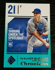 Walker Buehler [Teal] #12 Baseball Cards 2018 Panini Chronicles Prices
