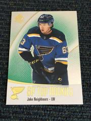 Jake Neighbours [Green] Hockey Cards 2021 SP Authentic Top Rookies Prices