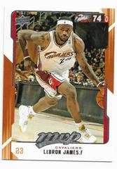 LeBron James Basketball Cards 2008 Upper Deck MVP Prices