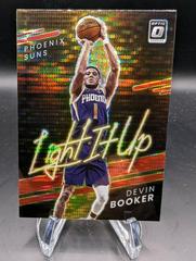 Devin Booker [Gold Pulsar] #5 Basketball Cards 2021 Panini Donruss Optic Light It Up Prices