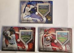 Christian Yelich #HSHA-CY Baseball Cards 2024 Topps Home Sweet Home Stadium Medallions Autograph Prices