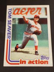 Tom Seaver [In Action] #31 Baseball Cards 1982 Topps Prices