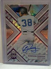 Everson Pereira [Autograph] #145 Baseball Cards 2018 Panini Elite Extra Edition Prices