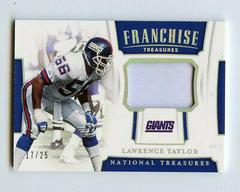 Lawrence Taylor [Prime] Football Cards 2018 National Treasures Franchise Prices