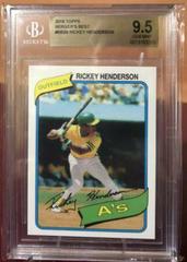 Rickey Henderson #BB-29 Baseball Cards 2016 Topps Berger's Best Prices