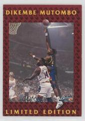 Dikembe Mutombo #1 Basketball Cards 1991 Fleer Dikembe Mutombo Prices