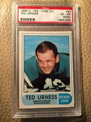 Ted Urness Football Cards 1968 O Pee Chee CFL Prices