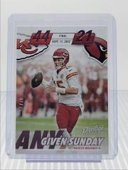 Patrick Mahomes II [Pink] #AGS-1 Football Cards 2023 Panini Prestige Any Given Sunday Prices