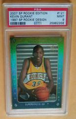 Kevin Durant Basketball Cards 2007 SP Rookie Edition Prices