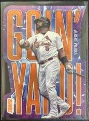 Albert Pujols [Orange] #GY-1 Baseball Cards 2023 Stadium Club Goin' Yard Prices