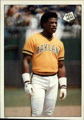 Rickey Henderson Baseball Cards 1985 Topps Stickers Prices