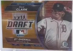 Max Clark [Gold] #BDN-8 Baseball Cards 2023 Bowman Draft Night Prices