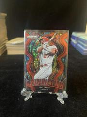 Mike Trout [Red Donut Circles Prizm] #IL-10 Baseball Cards 2022 Panini Prizm Illumination Prices