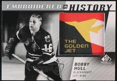 Bobby Hull #58 Hockey Cards 2021 SP Game Used Embroidered in History Prices