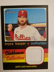 Bryce Harper Baseball Cards 2020 Topps Heritage Clubhouse Collection Relics Prices