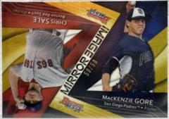 MacKenzie Gore,  Chris Sale [Gold Refractor] Baseball Cards 2017 Bowman's Best Mirror Image Prices