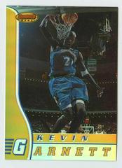 Kevin Garnett [Refractor] #42 Basketball Cards 1996 Bowman's Best Prices