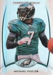 Michael Vick #11 Football Cards 2012 Topps Platinum Prices