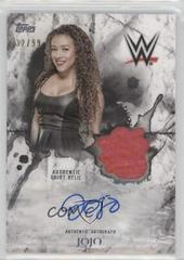 JoJo Wrestling Cards 2018 Topps WWE Undisputed Autograph Relic Prices