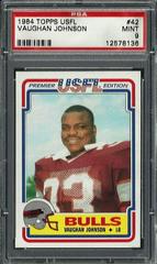 Vaughan Johnson #42 Football Cards 1984 Topps USFL Prices