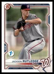 Jackson Rutledge #BFE-103 Baseball Cards 2021 Bowman 1st Edition Prices