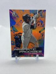 Luis Robert [Orange] Baseball Cards 2019 Bowman Platinum Prismatic Prodigies Prices