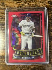 Garrett Mitchell [Red] #YQ-39 Baseball Cards 2023 Topps Chrome Youthquake Prices