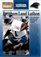 Lamar Lathon Football Cards 1995 Skybox Premium Prices