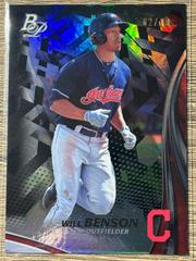 Will Benson [Black] #TP-WB Baseball Cards 2017 Bowman Platinum Top Prospects Prices