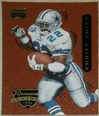 Emmitt Smith Football Cards 1996 Playoff Contenders Leather Prices