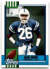 Alan Grant Football Cards 1990 Topps Traded Prices