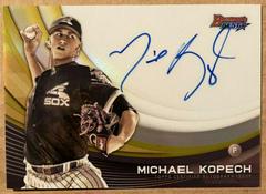 Michael Kopech [Gold Refractor] Baseball Cards 2017 Bowman's Best Monochrome Autograph Prices