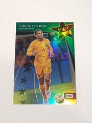 Virgil van Dijk [Green] Soccer Cards 2022 Panini Select FIFA Stars Prices